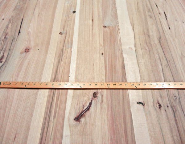 Hickory Rustic Plank Knotty Wood Veneer