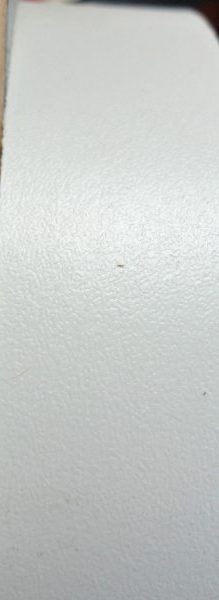 White melamine edgebanding in 1.25" x 120'' with hot melt preglued adhesive 