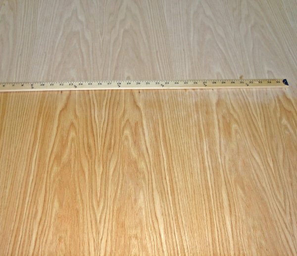 Red Oak wood veneer 48" x 96" with paper backer 4' x 8' x 1/40" thick A grade 