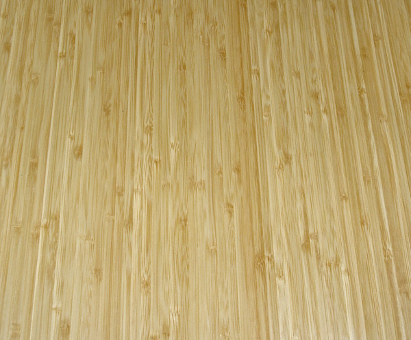 Bamboo Veneer Natural Vertical Boards : Blonde Bamboo Wood Veneer